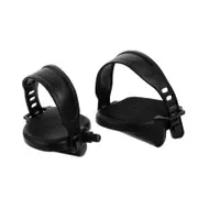 Replacement Pedals for Exercise Bike, Plastic, NonSlip, for Private and Commercial Use, Low Noise