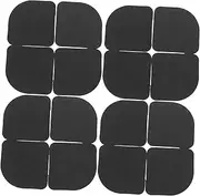 TEHAUX 16pcs Skid Washing Machine Foot Pads Vibration Stabilizer for Appliances Noise Dampening Pads for Fridges Washers and Furniture Easy Installation Floor Protection
