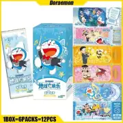 Kayou Doraemon Cards Laser Ticket Anime Collection Cards Booster Box New Sealed