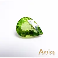 在飛比找蝦皮購物優惠-[ANTICA] 橄欖石 14.57克拉 水滴 綠色 巴基斯