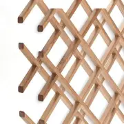 American Pro Decor Trimmable Wine Rack Lattice Panel Inserts 14-Bottle Capacity
