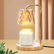 Dimmable Candle Warmer Lamp with Timer Electric Candle Warmer for House Warmi...