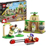 LEGO® Star Wars™ Tenoo Jedi Temple™ 75358 Building Toy Set with Master Yoda, Lightsabers, Droïd Figure and Speeder Bike