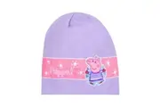 Peppa Pig Girls Woolly Winter Hat (Purple/Pink Print) - UTNS5705