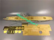 Wooden Deck & PE Set for Trumpeter 05628 1/350 Aircraft Carrier Peter Strasser