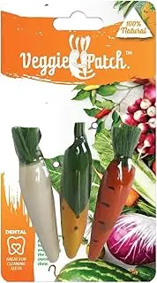 Veggie Patch Carrot & Corn Toy, 3 Count