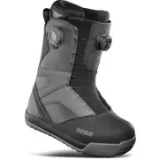 THIRTYTWO Men's STW Double BOA Snowboard Boots - 2025 - 14.0 - Black Charcoal