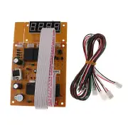 Arcade Cabinet Coin Operated USB Timer PCB Mainboard LED Display USB Power A