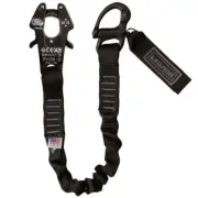 Fusion Climb Internal Elastic Bungee Military Police Retention Helo Lanyard 48"