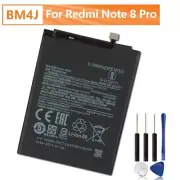 New BM4J Replacement Battery For Xiaomi Redmi Note 8 Pro 4500 mAh + Tools