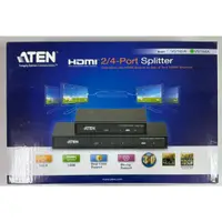 在飛比找蝦皮購物優惠-【全新】ATEN 4埠 HDMI 影音分配器 4K2K (V