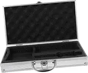 [NULYLU] Tool Storage Box Box Aluminum Case Aluminum Locking Briefcase Metal Suitcase Silver Aluminum Alloy Aluminum Briefcase Abs Hard Storage Case