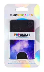 PopSockets Popwallet Blue Nebula Card Holder PopSocket Pop Socket Pop Wallet