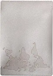 [BWOFJGWH] Passport Cover, Passport Book Cover, Compact, Vacation Protection, Premium Document Organizer Cover, Card Holder for Women and Men, White, as described