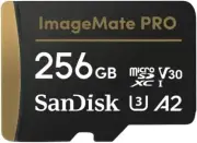 SanDisk 256GB ImageMate PRO microSDXC UHS-1 Memory Card with Adapter