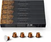 [Nespresso] Capsules OriginalLine, Livanto, Medium Roast Espresso Coffee, 50 Count Coffee Pods, Brews 1.35 Ounce (ORIGINAL LINE ONLY)10 Count (Pack of 5)