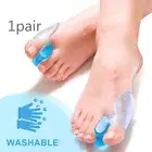 Pain√ Corrector Silicone Gel Straightener Bunion Orthotics 2pcs Separator Toe