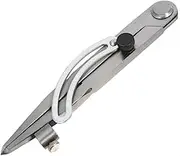 HYTROVE Leather Craft Compass Portable Marking Gauge for Sewing and Handmade Projects Lightweight Scribing Tool for Accurate Measurements and Easy Use