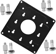 Angoily 1Set Mini PC Mounting Rack Durable Bracket for Monitors Stylish Design Easy Installation for Home Office Workspace