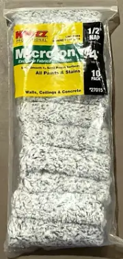 Whizz Prof. Microlon 4” Roller Covers Semi Smooth to Semi Rough Surfaces 27015