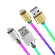 LASER MFi Lightning to USB-A Nylon Braided Cable 2M 2 Pack - CB-MFIANRB2-L