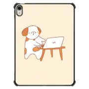 iPad Air 11-inch (M2/M3) iPad Impact Case tech dog by smoleart