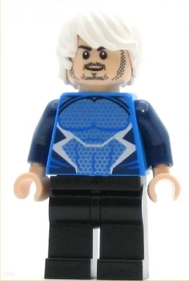 LEGO Super Heroes Minifigure Quicksilver (Genuine)