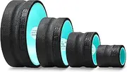 Furnhome Back Roller - Back Wheel for Deep Tissue Massage,Yoga Wheel for Back Pain & Stretching- Comfy Deep Tissue Massage Roller for Back（4-Pack）