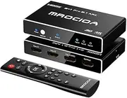 HDMI 2.1 Switch 8k 60hz 4K 120hz hdmi Switcher, HDMI Splitter 3 in 1 Out with iOS app, Resolution Adjustment Support ARC HDR10+ Dolby Vision/Atmos HDCP 2.3 CEC Xbox ps5
