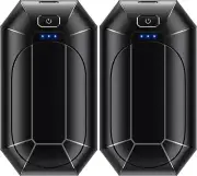 Electric Pocket Hand Warmers Rechargeable, 2 Pack Hand Warmer 4000mAh,