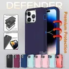 For iPhone 15 16 14 13 12 11 Pro Max Plus XR SE Case Heavy Duty Shockproof Cover