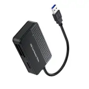 Multi Slot USB 3.0 4 in 1 Hub Adapter 5Gbps USB Card Reader/Writer Accessories