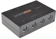 USB MIDI Interface 1-in 6-out MIDI Splitter Box