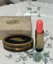 Vintage MAX FACTOR Hi Society Compact & Lipstick pop up refill ORCHID PEARL NOS