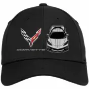 New Baseball Cap Hat Corvette C8 Front