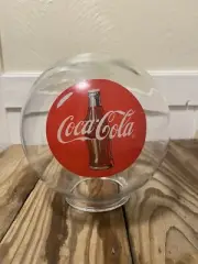Coca Cola Bubble Top Round Glass Bubble Gum and/or Candy Machine Top Only