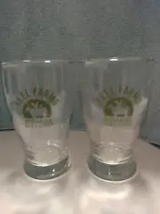 Keel Farms Agrarian Ale + Cider Glass Lot of 2