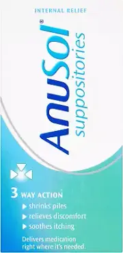 Anusol Haemorrhoids Piles Treatment - 24 Suppositories [Health and Beauty]