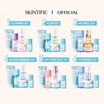 SKINTIFIC 5PCS WITH SUNSCREEN - PAKET SKINCARE