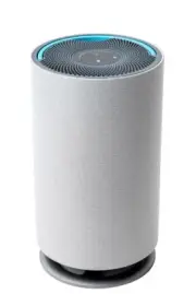 ORANSI Mod Jr HEPA Air Purifier for Home Medium To Large Rooms, EnergyStar Gray