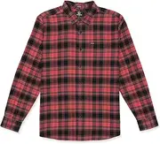 [Volcom] Men's Caden Plaid Long Sleeve Flannel Shirt