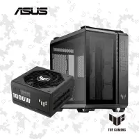 在飛比找momo購物網優惠-【ASUS 華碩】機殼+1000W★TUF GT502 電腦