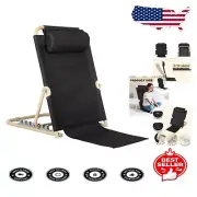Lightweight Adjustable Bed Backrest Chair - Secure Support for Back and Neck