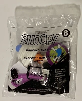SNOOPY dancing snoopy toy from McDonalds Peanuts character