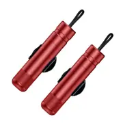 Car Hammer Car Escape Hammer Multifunctional Window Breaker Cutting Seat Belt Portable Car Hammer Mini Window Breaker Red