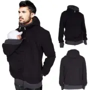 Devine Collections Two in one multifunctional kangaroo dad sweater