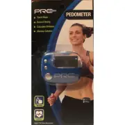 Pro Strength PEDOMETER Track Steps Record Timing Calc. Distance Monitor Calories