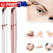 Electric Eyebrow Trimmer Finishing Touch Flawless Brows Hair Remover LED Light