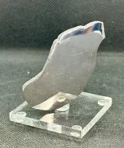 GEBEL KAMIL ATAXITE METEORITE MIRROR POLISHED SLICE FROM EGYPT 32,8 g