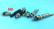 5.5mm x 2.1mm 2.5mm Metal Panel Mount Socket & DC Plug Lockable Power Connector